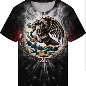 Mexico Flag Graphic T-Shirt